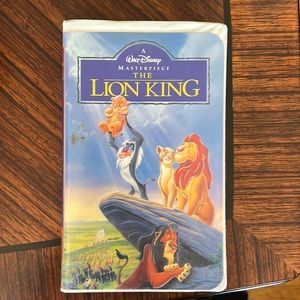 1995 Lion King VHS
